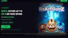 200% Slots Bonus Up To £50 + 20 FS